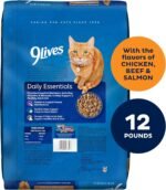 9Lives Daily Essentials Dry Cat Food, 12 Pound Bag - Image 3