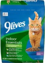 9Lives Indoor Complete Dry Cat Food, 20 lb. Bag