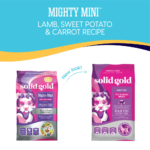 Solid Gold Nutrient Boost Formula Mighty Mini Grain Free Toy & Small Breed Recipe with Lamb, Sweet Potato, & Carrot Dry Dog Food - Image 2