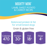 Solid Gold Nutrient Boost Formula Mighty Mini Grain Free Toy & Small Breed Recipe with Lamb, Sweet Potato, & Carrot Dry Dog Food - Image 6