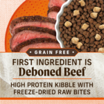 Merrick Lil Plates Small Breed Dog Food Grain Free Real Texas Beef & Sweet Potato with Raw Bites Recipe Small Dog Food - Image 4